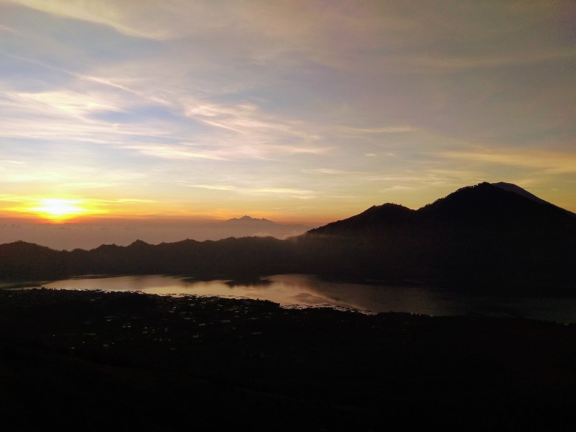 Východ Slunce na Mt. Batur